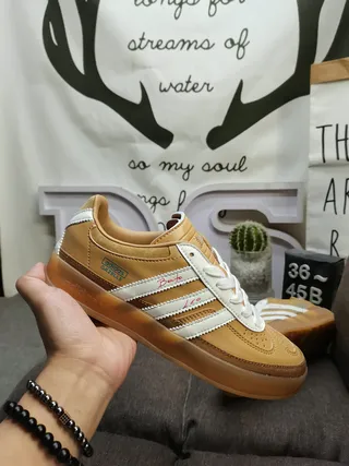 Adidas Gazelle Tan Suede Lifestyle Sneakers 5