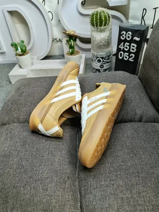 Adidas Gazelle Tan Suede Lifestyle Sneakers 6