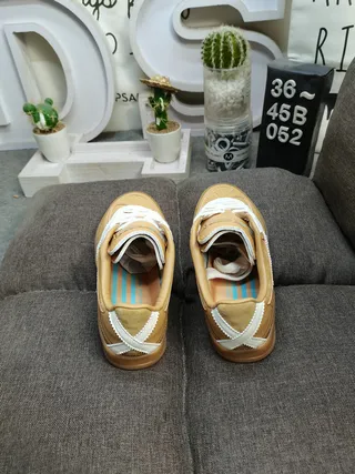 Adidas Gazelle Tan Suede Lifestyle Sneakers 8