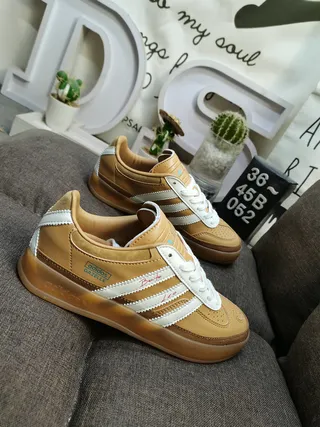 Adidas Gazelle Tan Suede Lifestyle Sneakers 9