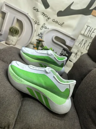 Adidas Hyperboost Neon Lime Green Lifestyle Sneakers 17