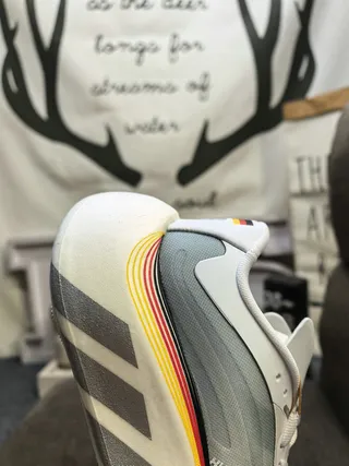Adidas Hyperboost White Gray Multicolor Running Shoes 23