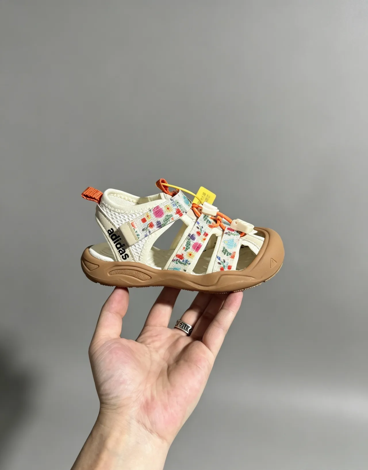 Adidas Kids Multi-Strap Adjustable Casual Sandals 7