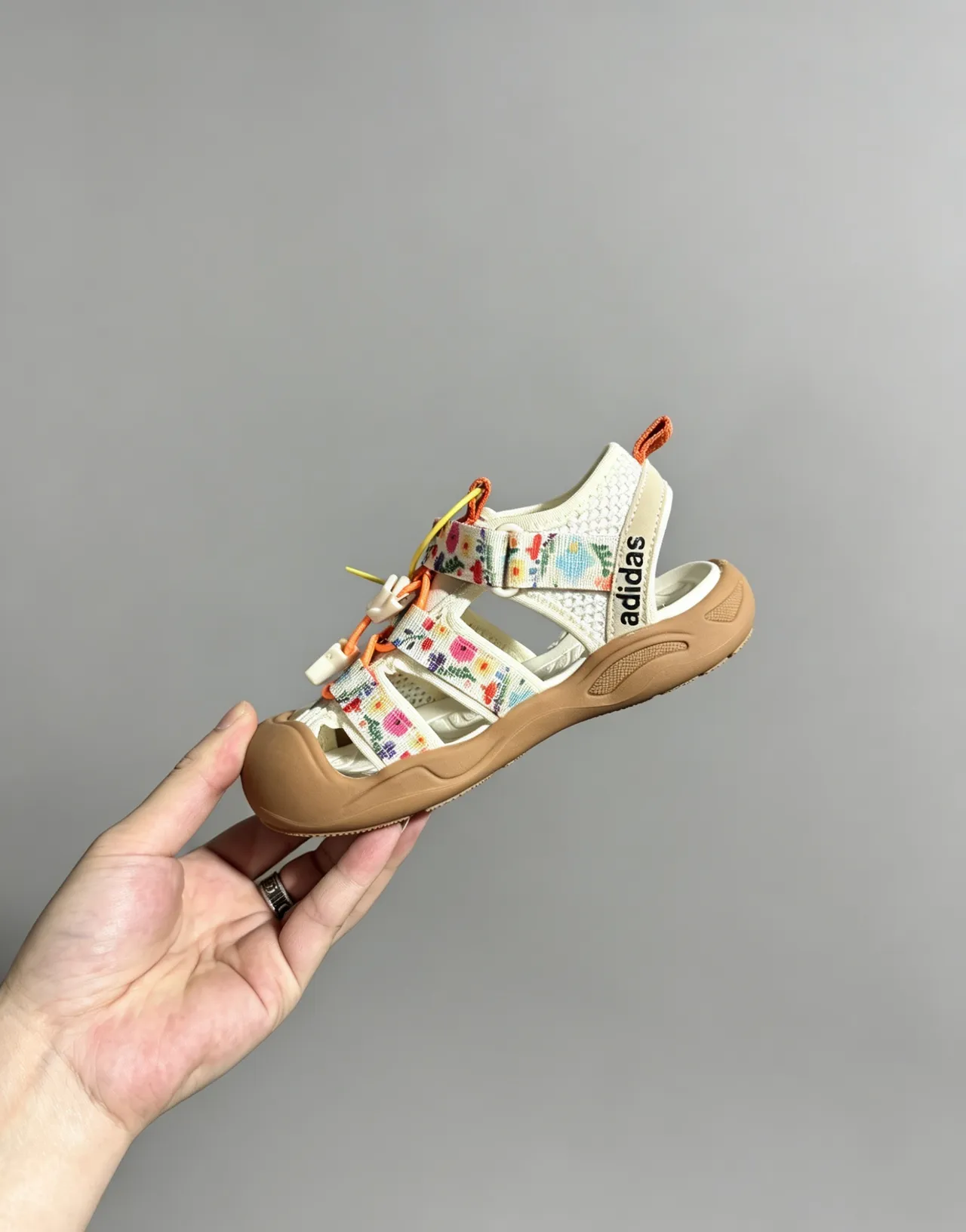 Adidas Kids Multi-Strap Adjustable Casual Sandals 9