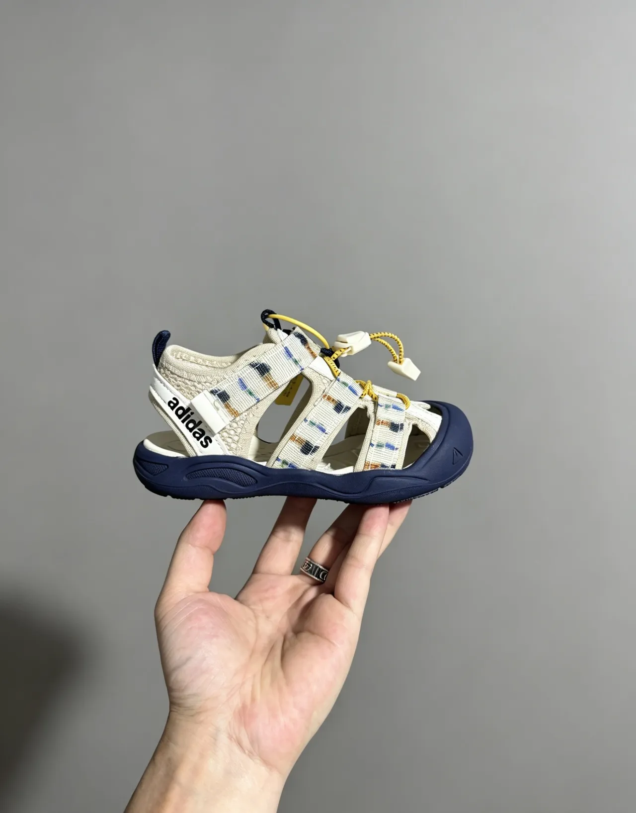 Adidas Kids Multi-Strap Adjustable Casual Sandals 16