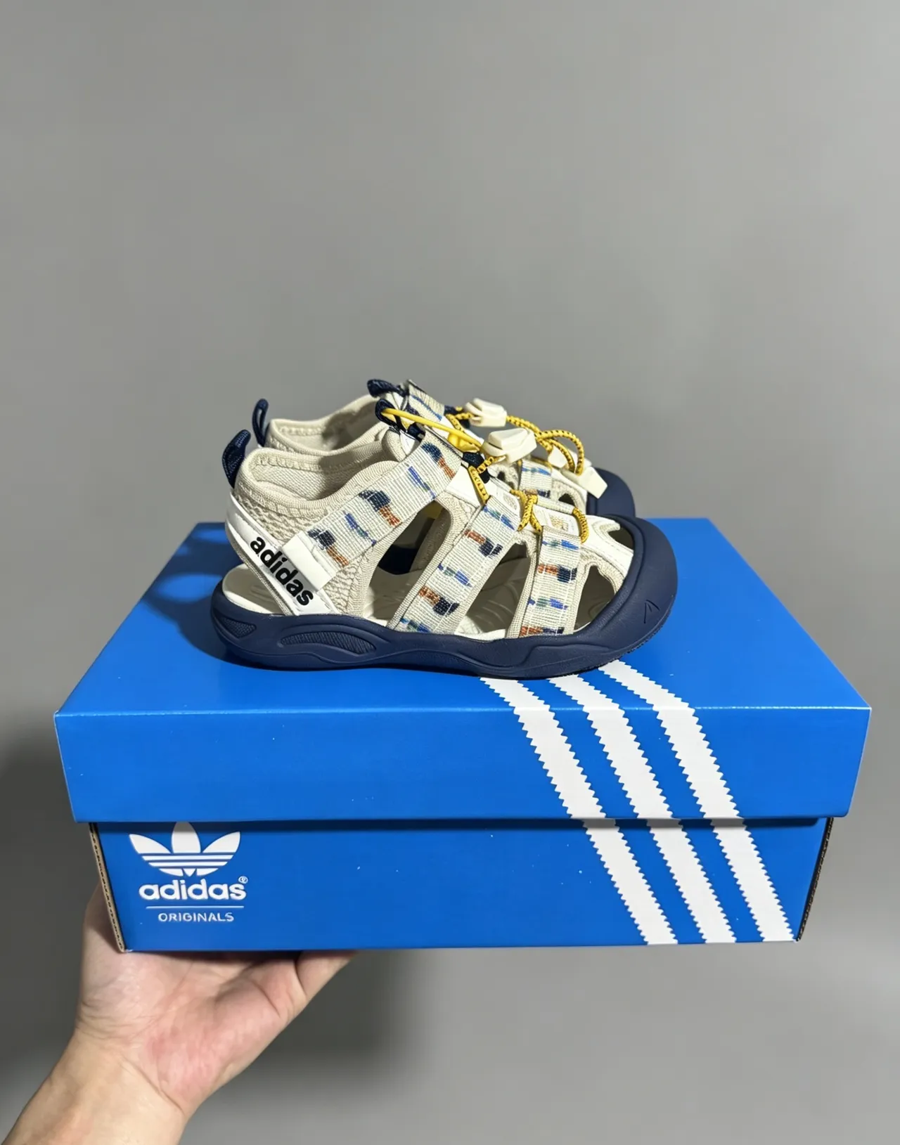Adidas Kids Multi-Strap Adjustable Casual Sandals 21