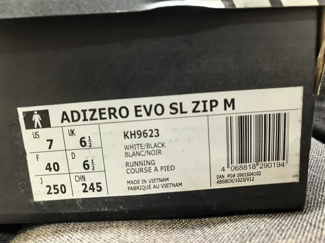 Adidas Laceless Zip-Front White and Black Lifestyle Sneakers 2