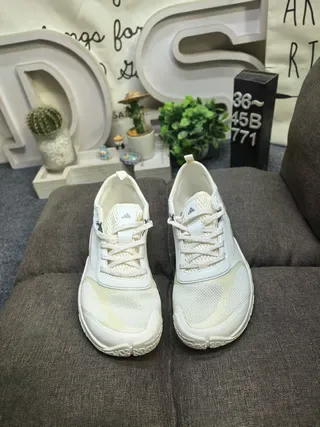 Adidas Light Blue and White Mesh Training Sneakers 20