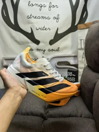 Adidas Lightstrike Pro Orange and Cream Running Shoes 5