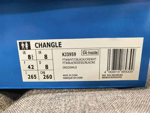 Adidas Originals ChangLe White Black Lifestyle Sneakers 2