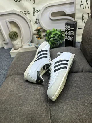 Adidas Originals ChangLe White Black Lifestyle Sneakers 6