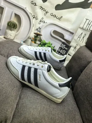 Adidas Originals ChangLe White Black Lifestyle Sneakers 7
