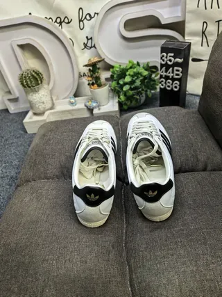 Adidas Originals ChangLe White Black Lifestyle Sneakers 8