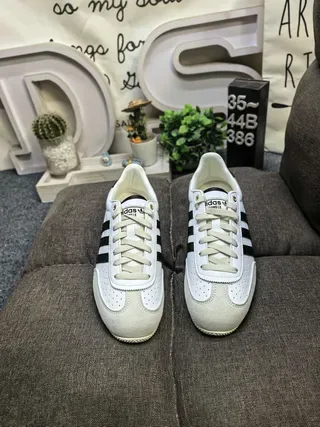 Adidas Originals ChangLe White Black Lifestyle Sneakers 10