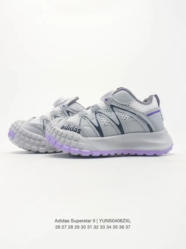 Adidas Pink Blue Laceless Boa Dial Closure Wavy Synthetic Overlays Lifestyle Sneakers 13