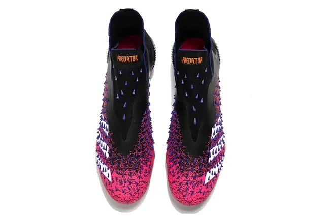 Adidas Predator Accuracy Crackle Pink Black Purple Firm-Ground Chaussures de football 2