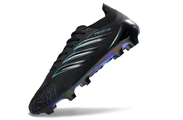 Adidas Predator Black Iridescent Firm-Ground Soccer Shoes 3