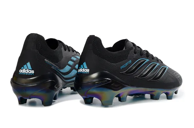 Adidas Predator Black Iridescent Firm-Ground Soccer Shoes 5