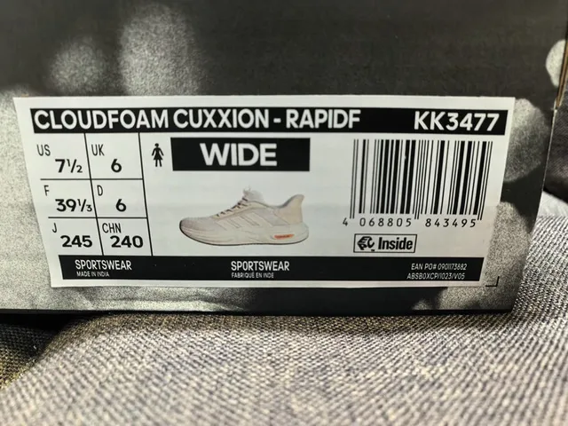 Adidas RapidFit White Mesh Lifestyle Sneakers 12