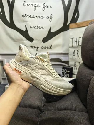 Adidas RapidFit White Mesh Lifestyle Sneakers 15