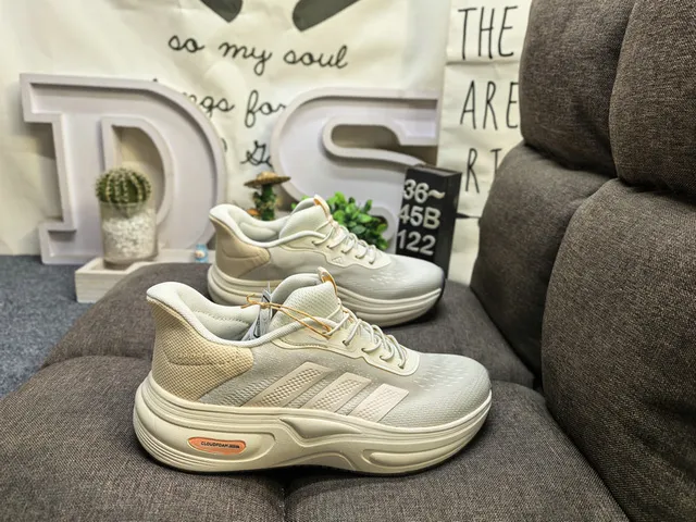 Adidas RapidFit White Mesh Lifestyle Sneakers 21