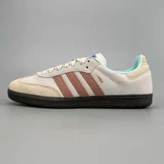 Adidas Samba Beige Brown Mint Lifestyle Sneakers