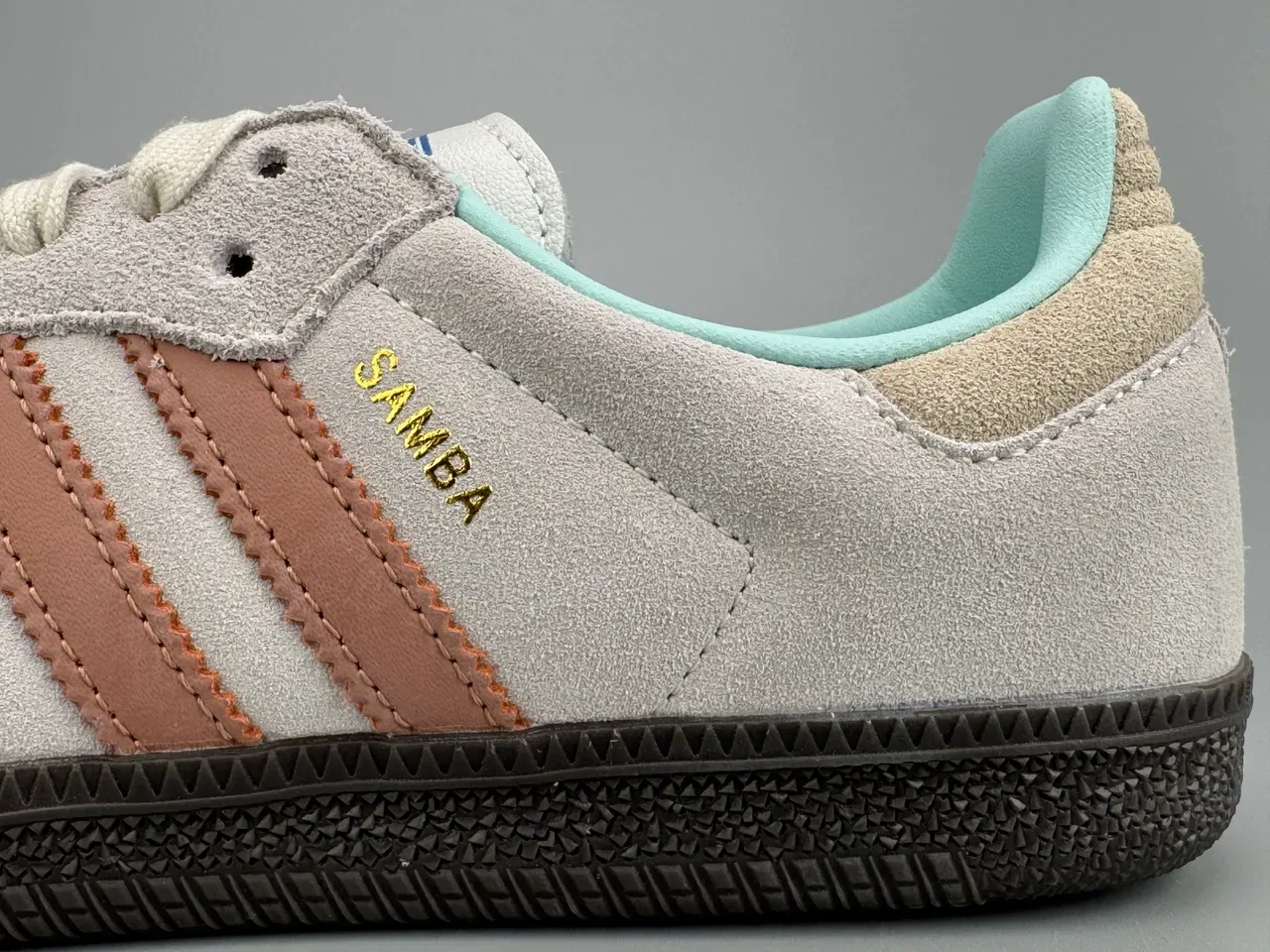 Adidas Samba Beige Marron Menthe Chaussures Lifestyle 7