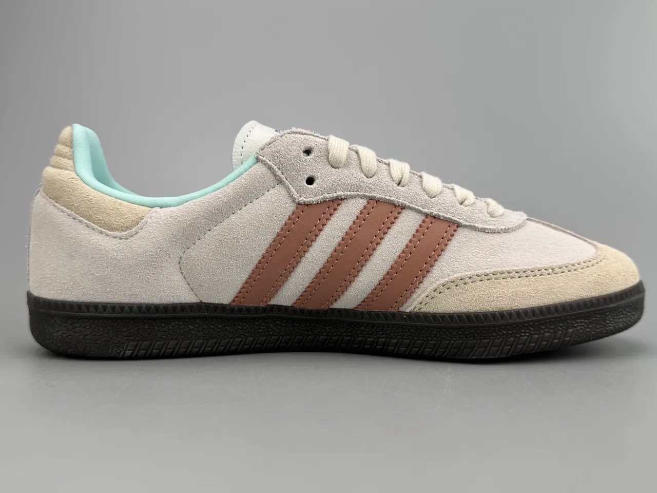 Adidas Samba Beige Marron Menthe Chaussures Lifestyle 10