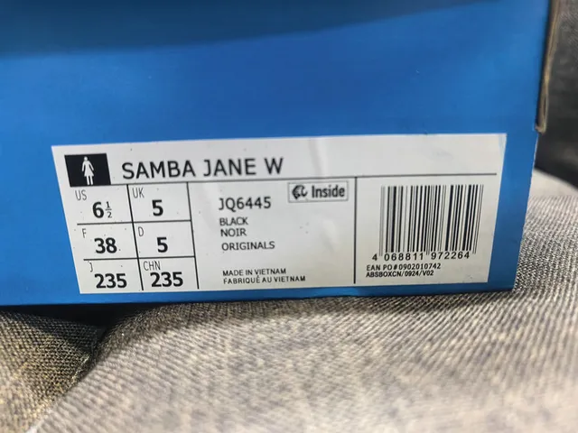 Adidas Samba Black White Gum Lifestyle Sneakers 2