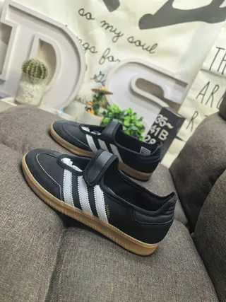 Adidas Samba Black White Gum Lifestyle Sneakers 7