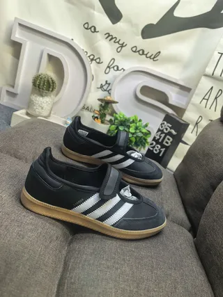 Adidas Samba Black White Gum Lifestyle Sneakers 9