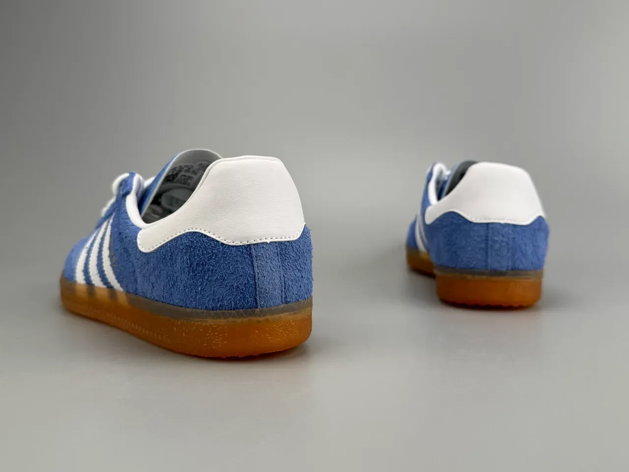 Adidas Samba Blue and White Lifestyle Sneakers 4