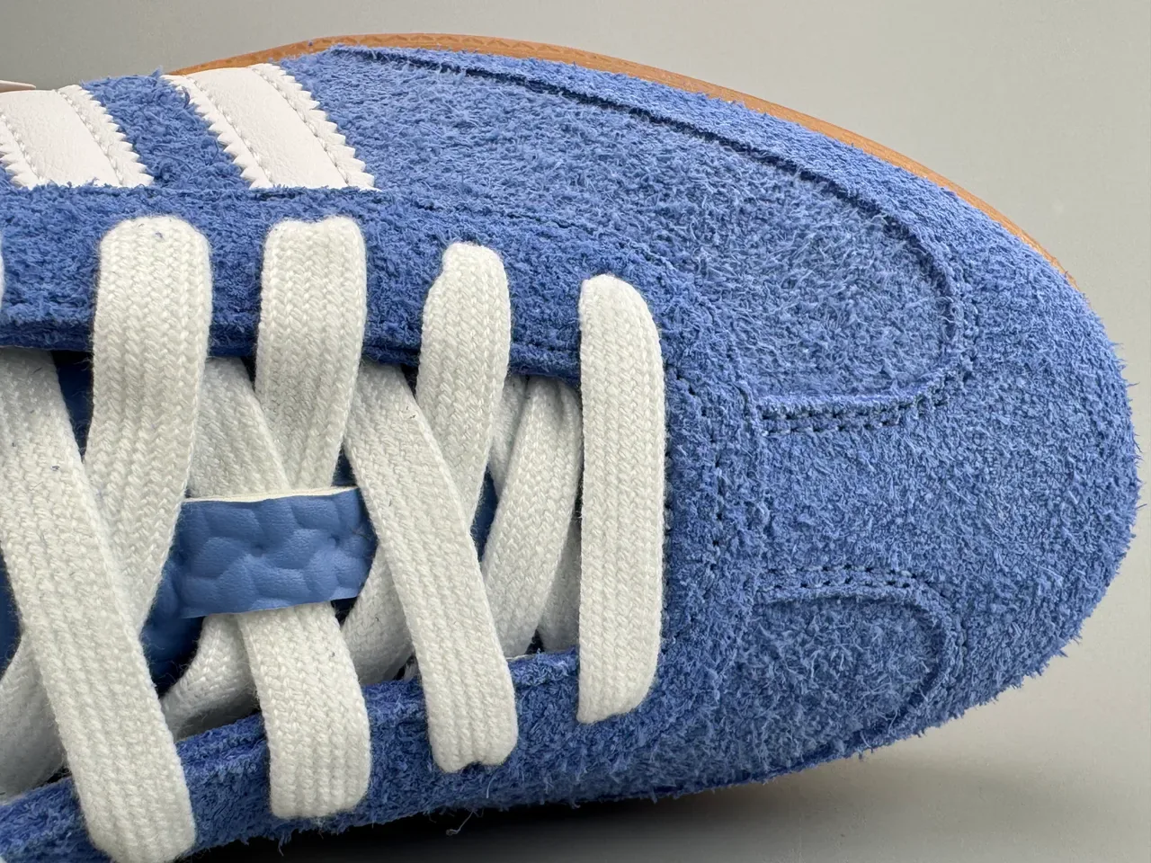 Adidas Samba Blue and White Lifestyle Sneakers 6