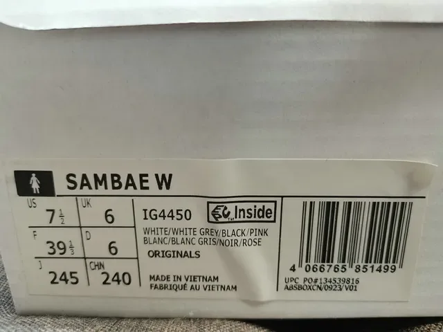 Adidas Samba Hello Kitty White Black Pink Lifestyle Sneakers 2