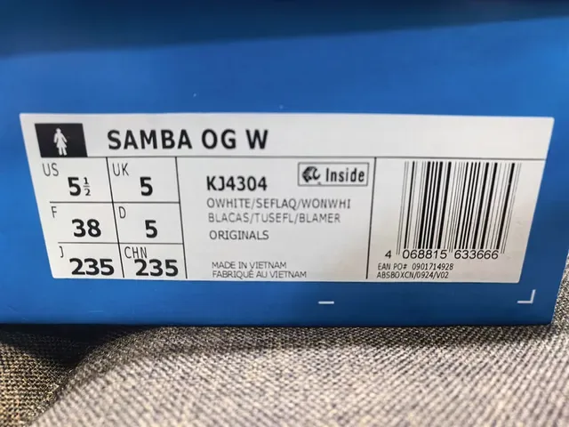 Adidas Samba Mint Blue and White Lifestyle Sneakers 2
