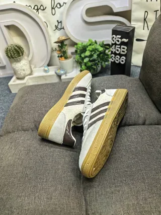 Adidas Samba OG Beige Brown Gum Lifestyle Sneakers 6