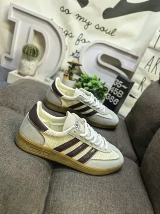 Adidas Samba OG Beige Brown Gum Lifestyle Sneakers 9