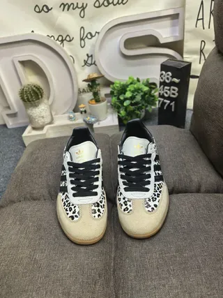 Adidas Samba OG Leopard Print Lifestyle Sneakers 10
