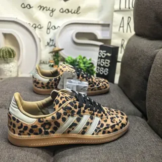 Adidas Samba OG Leopard-Print Lifestyle Sneakers