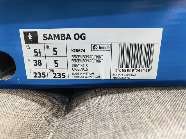 Adidas Samba OG tênis lifestyle com estampado de leopardo 2