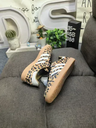Adidas Samba OG tênis lifestyle com estampado de leopardo 6
