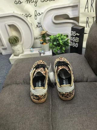 Adidas Samba OG tênis lifestyle com estampado de leopardo 8