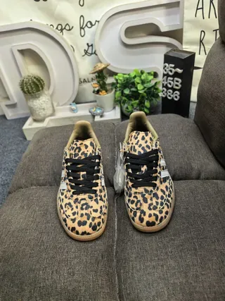Adidas Samba OG tênis lifestyle com estampado de leopardo 10