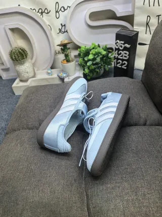 Adidas Samba OG Pale Blue Lifestyle Sneakers 6