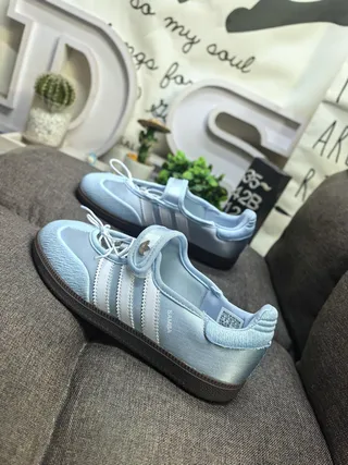 Adidas Samba OG Pale Blue Lifestyle Sneakers 7
