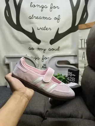 Adidas Samba OG Pink Suede Lifestyle Sneakers 5