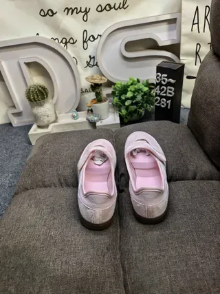 Adidas Samba OG Pink Suede Lifestyle Sneakers 8