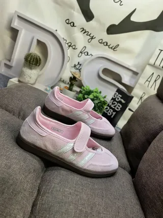 Adidas Samba OG Pink Suede Lifestyle Sneakers 9