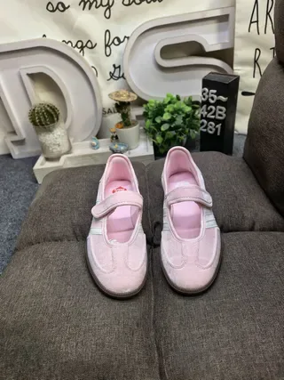 Adidas Samba OG Pink Suede Lifestyle Sneakers 10