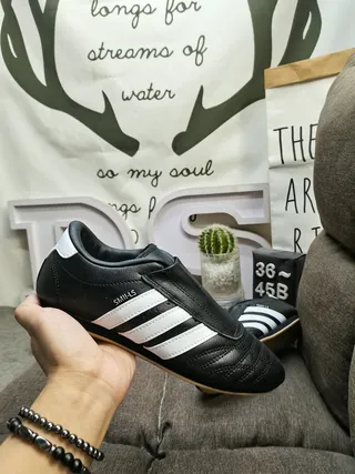 Adidas Samba OG White and Black Lifestyle Sneakers 5